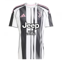 Koszulka Piłkarska Juventus FC 2025-26 Sponsor Domowa Męska