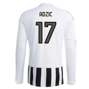 Koszulka Piłkarska Juventus FC Adzic #17 2026-27 Domowa Męska Długi Rękaw