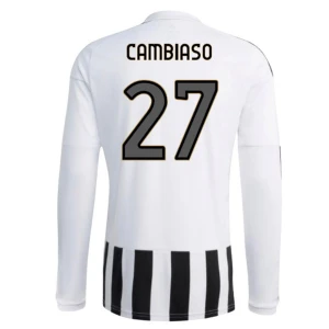 Koszulka Piłkarska Juventus FC Cambiaso #27 2026-27 Domowa Męska Długi Rękaw