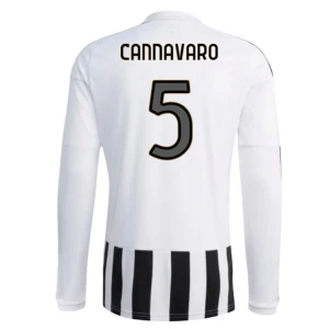 Koszulka Piłkarska Juventus FC Cannavaro #5 2026-27 Domowa Męska Długi Rękaw