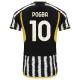 Koszulka Piłkarska Juventus FC Paul Pogba #10 2023-24 Domowa Męska