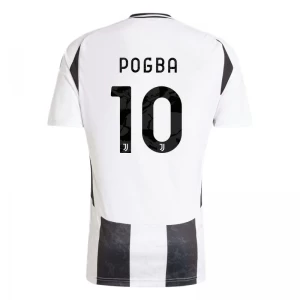 Koszulka Piłkarska Juventus FC Paul Pogba #10 2024-25 Domowa Męska