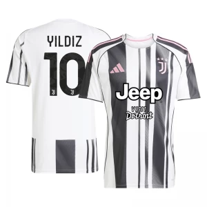 Koszulka Piłkarska Juventus FC Yildiz #10 2025-26 Sponsor Domowa Męska