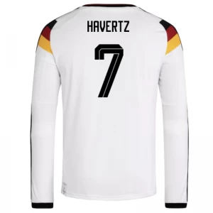 Koszulka Piłkarska Kai Havertz #7 Niemcy Mistrzostwa Świata 2026 Domowa Męska Długi Rękaw