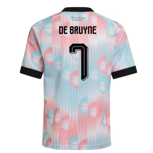 Koszulka Piłkarska Kevin De Bruyne #7 Belgia Mistrzostwa Świata 2026 Wyjazdowa Męska
