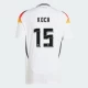 Koszulka Piłkarska Koch #15 Niemcy Mistrzostwa Europy 2024 Domowa Męska