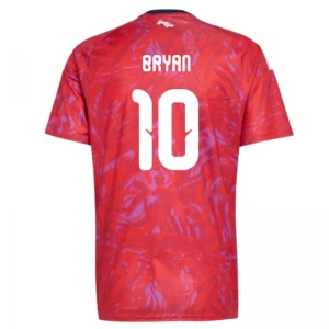 Koszulka Piłkarska Kostaryka Bryan #10 2026 Domowa Męska