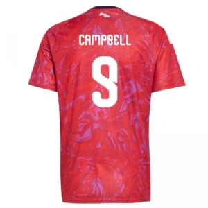 Koszulka Piłkarska Kostaryka Campbell #9 2026 Domowa Męska