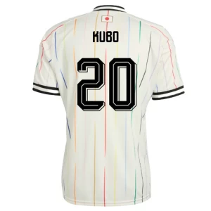 Koszulka Piłkarska Kubo #20 Japonia Mistrzostwa Świata 2026 Wyjazdowa Męska