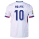 Koszulka Piłkarska Kylian Mbappé #10 Francja Mistrzostwa Europy 2024 Wyjazdowa Męska