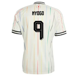 Koszulka Piłkarska Kyogo #9 Japonia Mistrzostwa Świata 2026 Wyjazdowa Męska