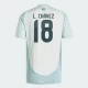 Koszulka Piłkarska L. Chavez #18 Meksyk Copa America 2024 Wyjazdowa Męska