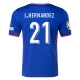 Koszulka Piłkarska L. Hernandez #21 Francja Mistrzostwa Europy 2024 Domowa Męska