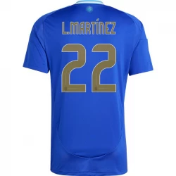 Koszulka Piłkarska L. Martinez #22 Argentyna Copa America 2024 Wyjazdowa Męska
