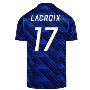 Koszulka Piłkarska Lacroix #17 Francja Mistrzostwa Świata 2026 Domowa Męska