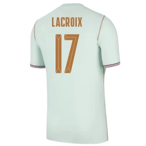 Koszulka Piłkarska Lacroix #17 Francja Mistrzostwa Świata 2026 Wyjazdowa Męska