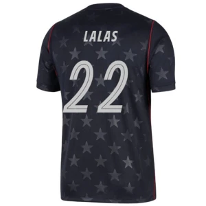 Koszulka Piłkarska Lalas #22 USA Mistrzostwa Świata 2026 Wyjazdowa Męska