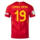Koszulka Piłkarska Lamine Yamal #19 Hiszpania Mistrzostwa Europy 2024 Domowa Męska