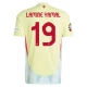 Koszulka Piłkarska Lamine Yamal #19 Hiszpania Mistrzostwa Europy 2024 Wyjazdowa Męska