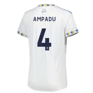 Koszulka Piłkarska Leeds United Ampadu #4 2025-26 Domowa Męska
