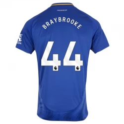 Koszulka Piłkarska Leicester City Braybrooke #44 2024-25 Domowa Męska