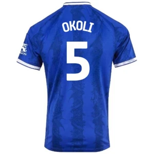Koszulka Piłkarska Leicester City Okoli #5 2026-27 Domowa Męska