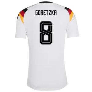 Koszulka Piłkarska Leon Goretzka #8 Niemcy Mistrzostwa Świata 2026 Domowa Męska