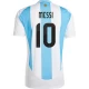 Koszulka Piłkarska Lionel Messi #10 Argentyna Copa America 2024 Domowa Męska