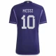Koszulka Piłkarska Lionel Messi #10 Argentyna Mistrzostwa Świata 2022 Wyjazdowa Męska