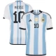 Koszulka Piłkarska Lionel Messi #10 Argentyna Mistrzostwa Świata 2023 Domowa Męska