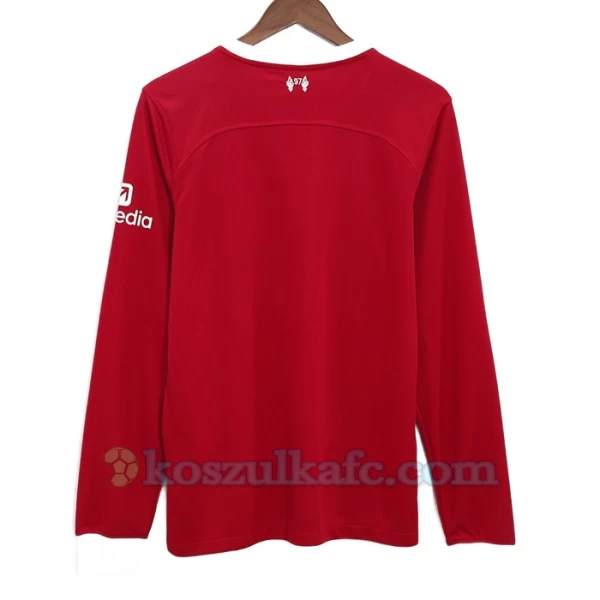 Koszulka Piłkarska Liverpool FC 2023-24 Domowa Męska Długi Rękaw