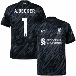 Koszulka Piłkarska Liverpool FC Alisson Becker #1 2024-25 Bramkarska Domowa Męska