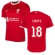 Koszulka Piłkarska Liverpool FC Cody Gakpo #18 2023-24 UCL Domowa Męska