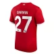 Koszulka Piłkarska Liverpool FC Darwin #27 2023-24 Domowa Męska
