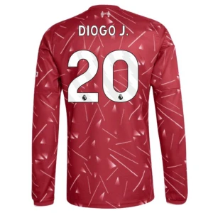 Koszulka Piłkarska Liverpool FC Diogo J. #20 2026-27 Domowa Męska Długi Rękaw