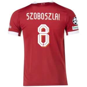 Koszulka Piłkarska Liverpool FC Dominik Szoboszlai #8 2025-26 Champions League Domowa Męska