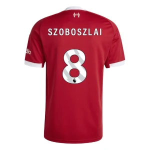 Koszulka Piłkarska Liverpool FC Dominik Szoboszlai #8 2025-26 Domowa Męska
