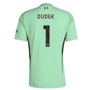 Koszulka Piłkarska Liverpool FC Dudek #1 2025-26 Bramkarska Domowa Męska