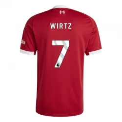 Koszulka Piłkarska Liverpool FC Florian Wirtz #7 2025-26 Domowa Męska