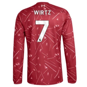 Koszulka Piłkarska Liverpool FC Florian Wirtz #7 2026-27 Domowa Męska Długi Rękaw