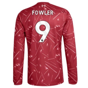 Koszulka Piłkarska Liverpool FC Fowler #9 2026-27 Domowa Męska Długi Rękaw