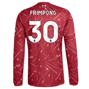 Koszulka Piłkarska Liverpool FC Frimpong #30 2026-27 Domowa Męska Długi Rękaw
