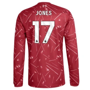 Koszulka Piłkarska Liverpool FC Jones #17 2026-27 Domowa Męska Długi Rękaw
