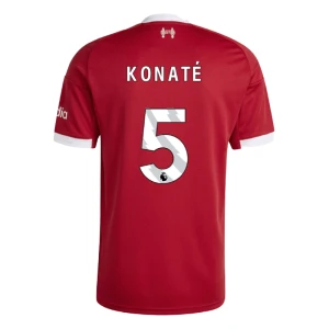 Koszulka Piłkarska Liverpool FC Konate #5 2025-26 Domowa Męska