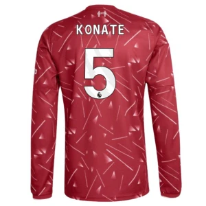 Koszulka Piłkarska Liverpool FC Konate #5 2026-27 Domowa Męska Długi Rękaw