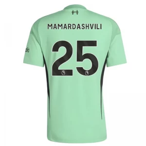 Koszulka Piłkarska Liverpool FC Mamardashvili #25 2025-26 Bramkarska Domowa Męska