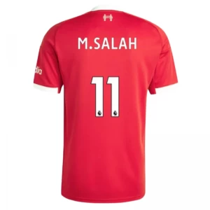 Koszulka Piłkarska Liverpool FC Mohamed Salah #11 2025-26 Domowa Męska