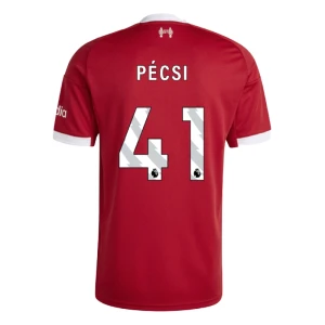 Koszulka Piłkarska Liverpool FC Pecsi #41 2025-26 Domowa Męska