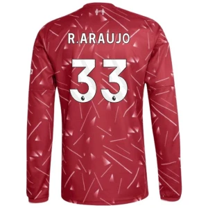 Koszulka Piłkarska Liverpool FC Ronald Araujo #33 2026-27 Domowa Męska Długi Rękaw