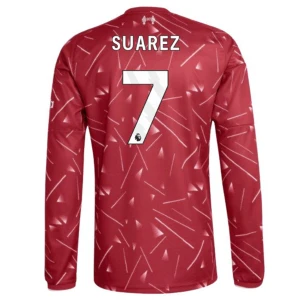 Koszulka Piłkarska Liverpool FC Suarez #7 2026-27 Domowa Męska Długi Rękaw